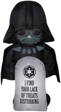 Airblown Darth Airblown Vader Yard Stylized with Inflatable, Tombstone 3.5'