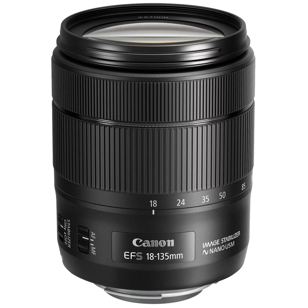 Canon + 18-135mm Accessory Card Camera SanDisk + DSLR ZeeTech USM Lens IS 128GB with EOS 90D Bundle Memory
