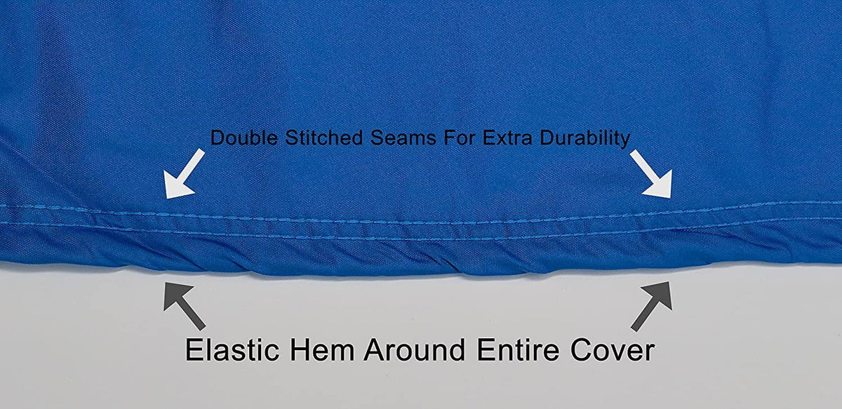 More! Weatherproof Storage 1999-2000 - Straps Wave Covers Trailer - XL - - and Sun, Includes from Bag Ltd Jet for Color Ski Weather Protects Blue/Black Runner All 1200 Rain, Trailerable Yamaha and