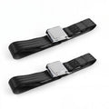 1979-1987 Lap Bucket Eagle Belts 660981 Point 2 Black 2 SafeTBoy Kit - Airplane Seat for Belt AMC