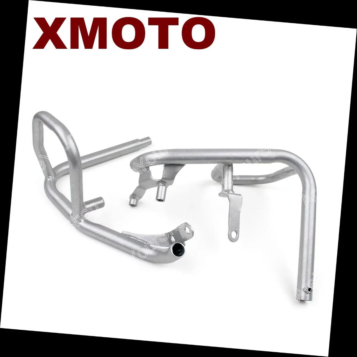 2008-2013 Crash Silver For Bars HTT-MOTOR Saftey Protection Bmw F800/700/650/Gs Motorcycle