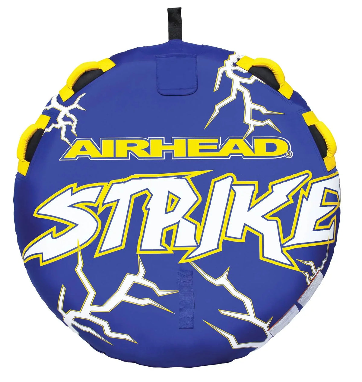 Single Rider Air Pump + Portable Tube Airhead Strike Inflatable 2 12V Towable