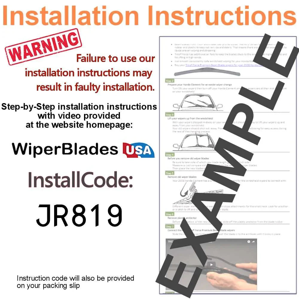 Beam A3 Sportback (Set 3) 2018 Audi Blade e-tron Wiper Wipers of w/Rear