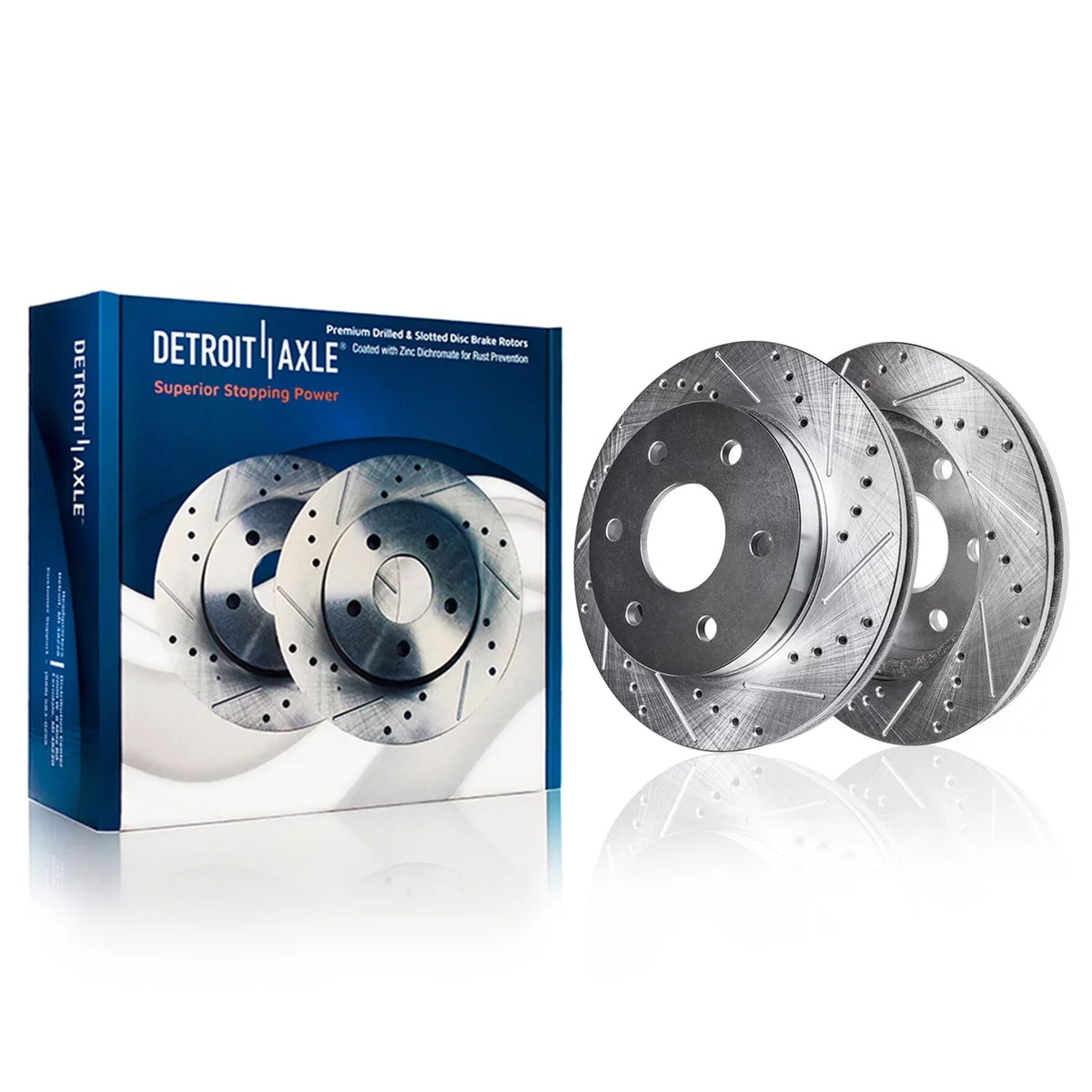 13.78'' 2017 Brake 2014 for 2018 F-150 Ceramic 2019 Rear Axle Replacement: and Brake 2016 Slotted 2012-2020 Brakes Rotors Front Kit Ford Drilled - 13.70'' Rotors Detroit 2015 Pads 2013