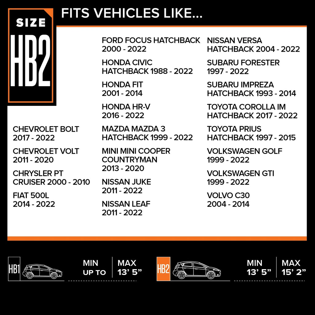 Budge 2018 Sizes Protection Multiple select: Industries Barrier Rain for Rain Car Fits FORESTER Cover, SUBARU Cars, and ,2020-2023 Hatchback UV