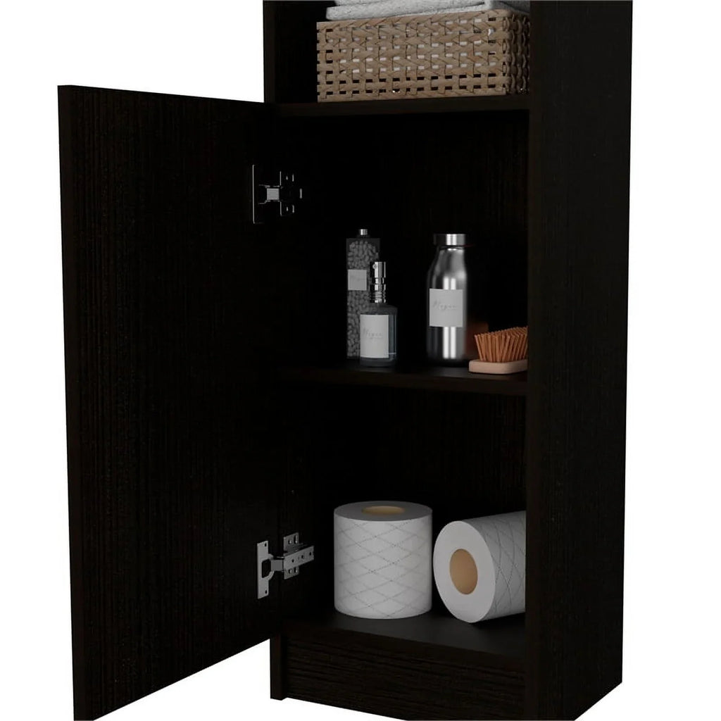 63" Medicine Home Set Linen Cabinet 2-Piece & with Door Square Cabinet One