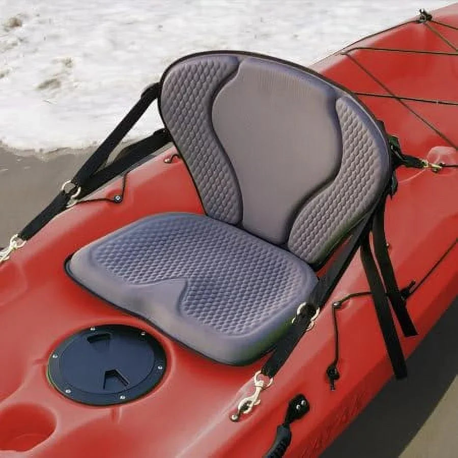 Back Pro Kayak On Seat, Kayak Kayak Support Molded Seat Pack, Sit Kayak W/Zipper Cushion Top Foam Seat, GTS