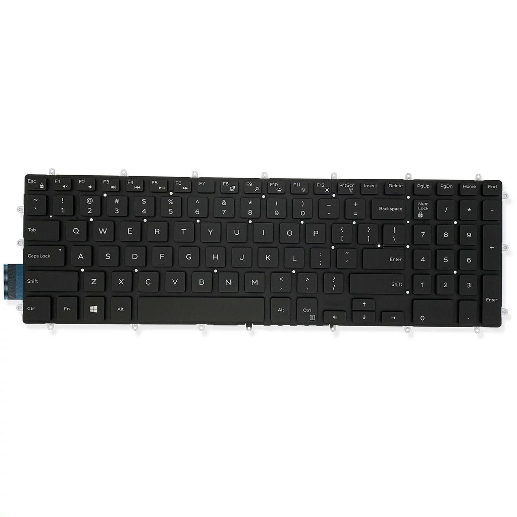 G7 7588 3590 Dell 5590 For Keyboard 5587 White 3579 G3 7790 7590 G5 Backlit Characters 3779