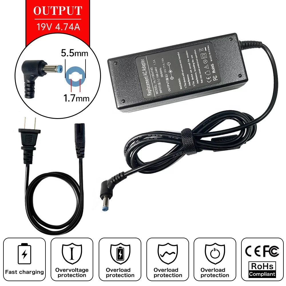 TS44-HR-661CZ Bell TM82-RB-018UK Laptop TK85-JN-205FR LV11-HC-012FR Charger Adapter TS11-SB-215UK LS44-HR TK13-BZ-016NL TK36-RV-032CZ for Packard EasyNote TK13-BZ-134CZ AC NM87-JO-534CZ NS45-HR-346CZ