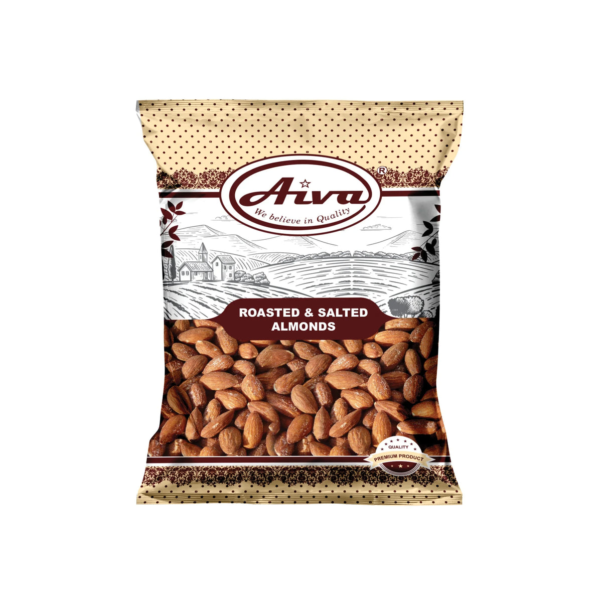 & Roasted salted Almonds