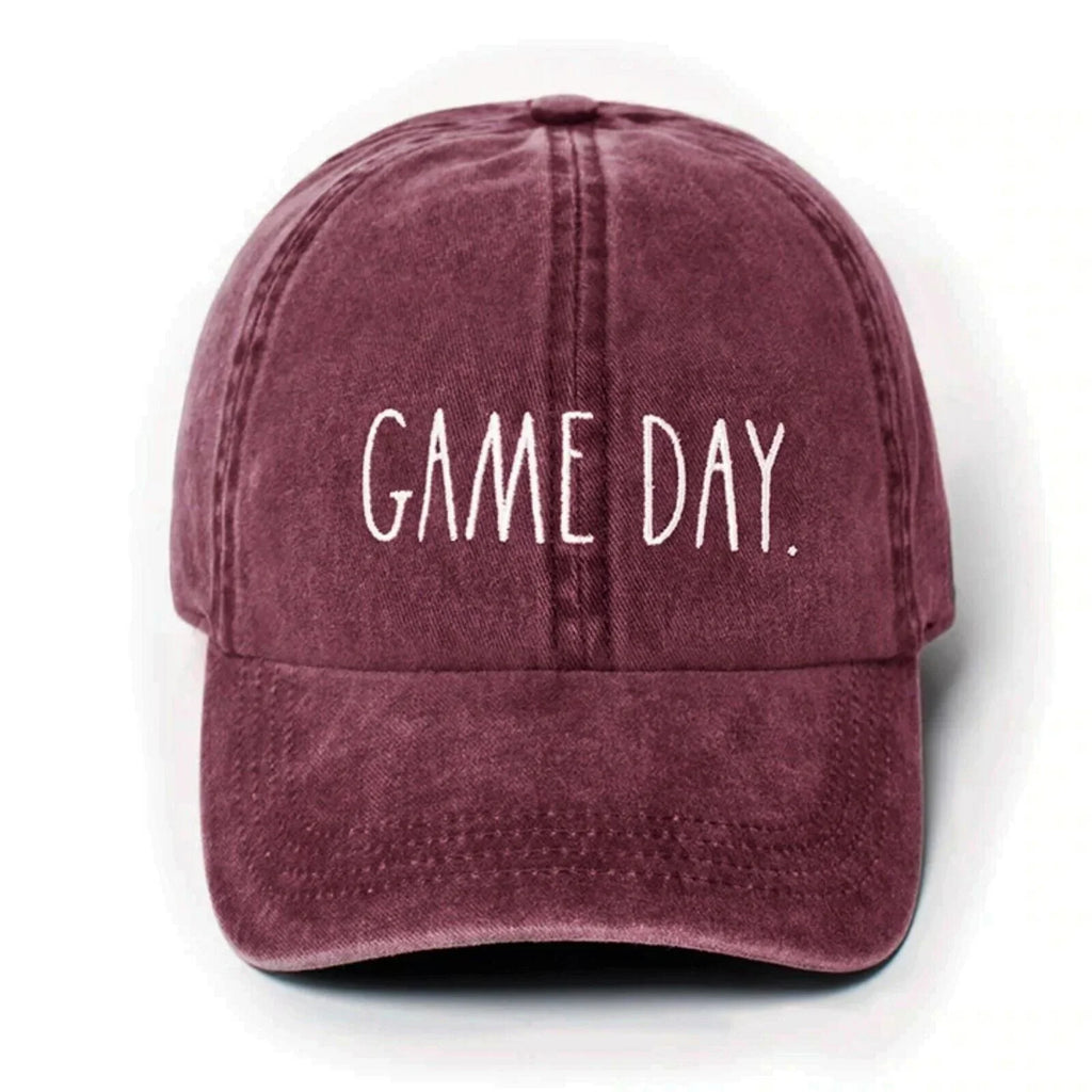 Rae Size Day / Baseball Denim Dunn One Red Women's Cap-Red Game