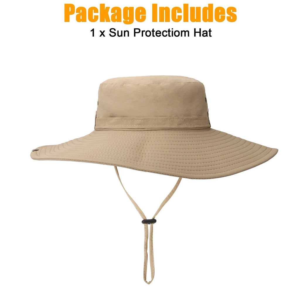 Sun Women Wide Men Hiking Protection for Brim UV Garden Bucket Cap Hat Fishing
