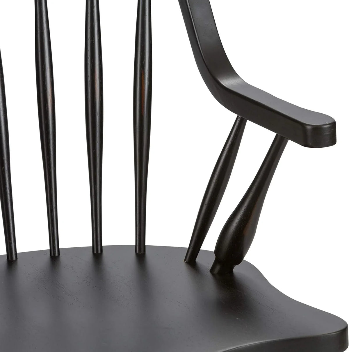 Black Chair, X Arm Back W25 H41, X D25 Windsor