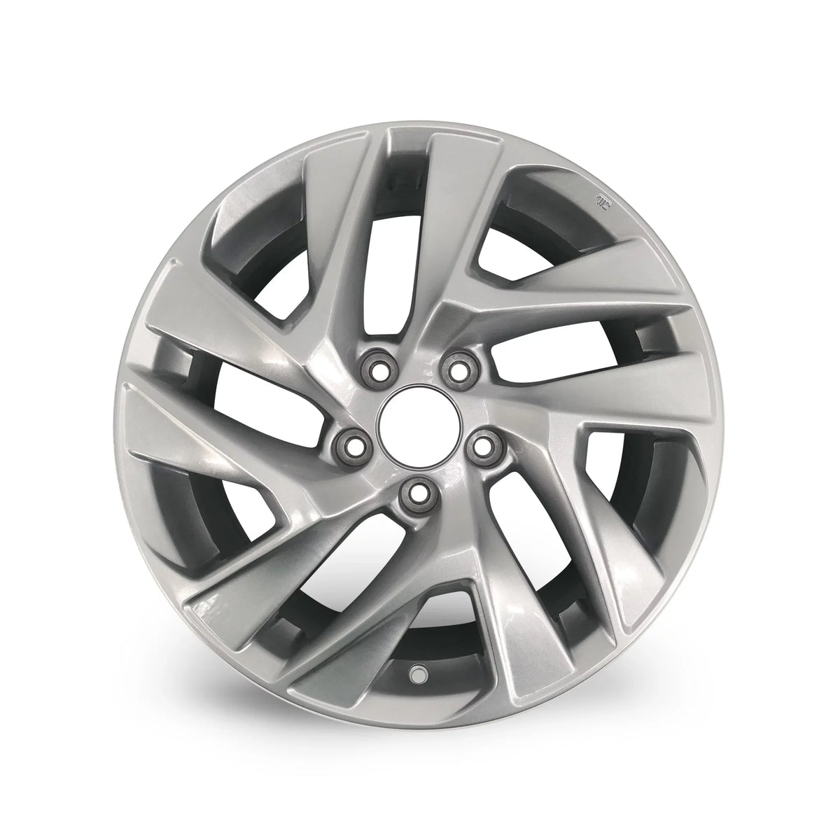 for Velospinner 17" Twisted Honda OEM Automotive Quality Wheel New Single CR-V 7" x 2016 Rim Alloy spoke Brand 64069A Replacement Silver 2015,