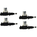 Teledu 4 Lock Front & Passenger Actuators Set Suburban Side Door of for Rear Driver