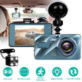 Dash Cam, Motion 4.5inch Super G-Sensor, 170° Rear Angle, Car Wide Detection Screen, Monitor, iMounTEK Front Dual Parking and Camera, Dash