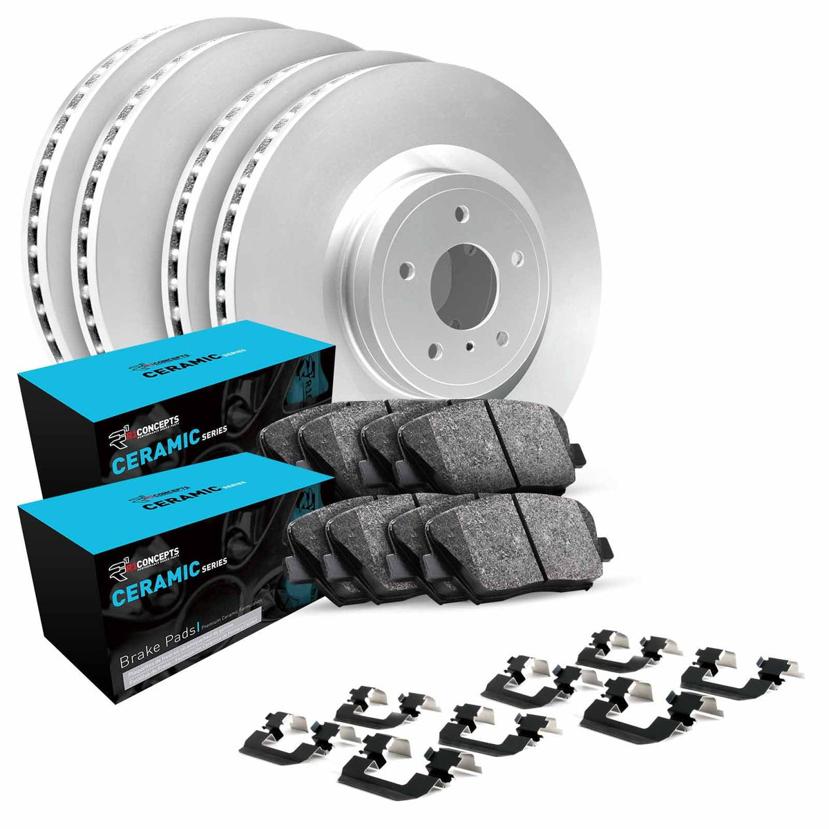 Rotor 2002-2003 HONDA Concepts Ceramic R1 R1 Pads Wdwh2 Concepts Brake 59054 With CIVIC select: Coated Fits SI Carbon