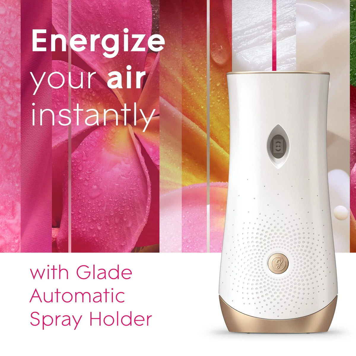 Blossoms, 3 Air And Spray Tropical Count Home Refill, Automatic Glade Bathroom, Oz, For 6.2 Freshener