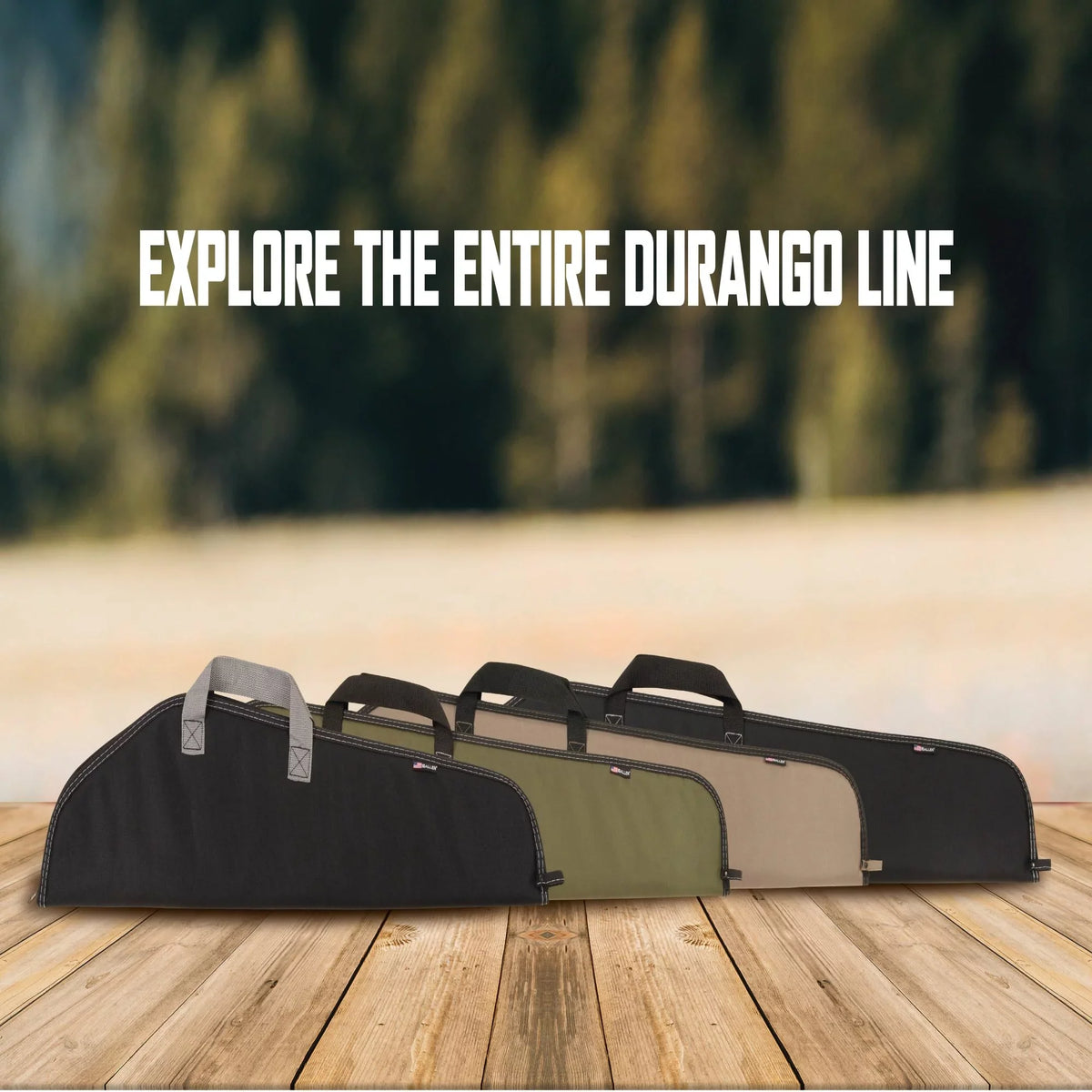Company Black, 46" 602-46 Polyester, Allen Case, Durango Rifle Soft