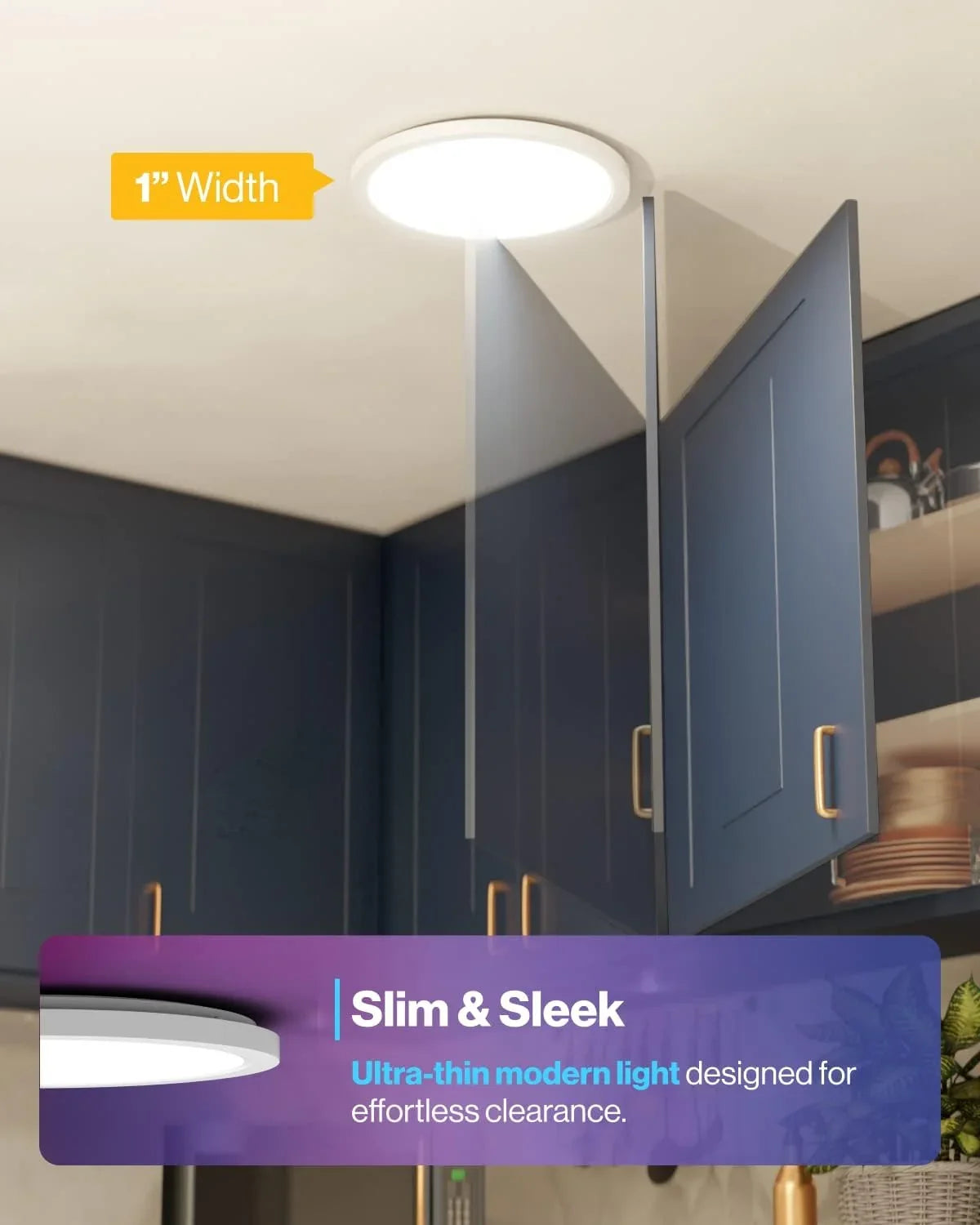 Light ETL Energy Alexa Inch Light 4 Kitchen Compatible Sunco Star Google 13 2500LM Bedroom Ceiling for Amazon Hallway 24W Night Pack LED Changing Smart Flush Mount Color RGB LED Fixture Home