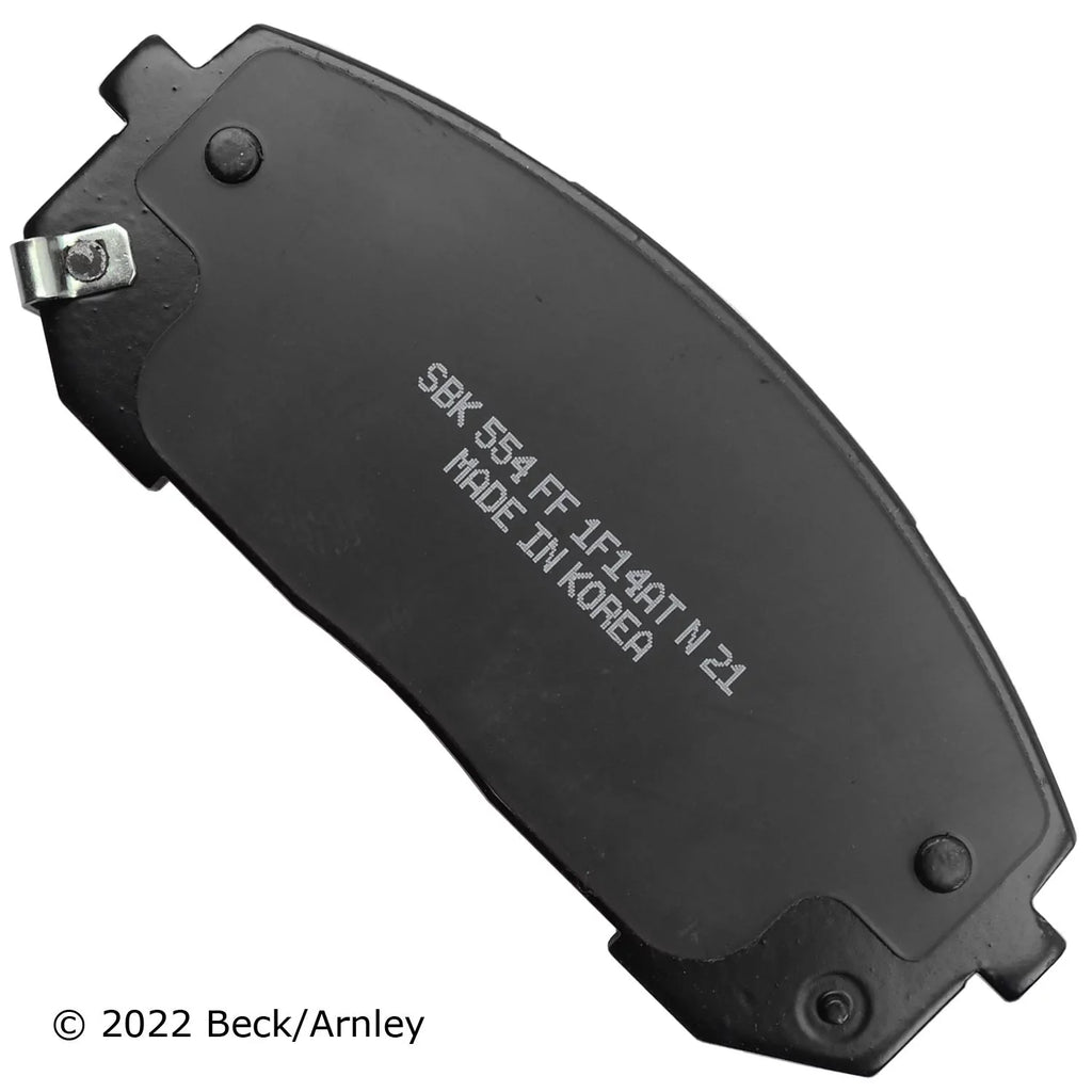 Premium Beck/Arnley 0892125 Brake Brand Pads