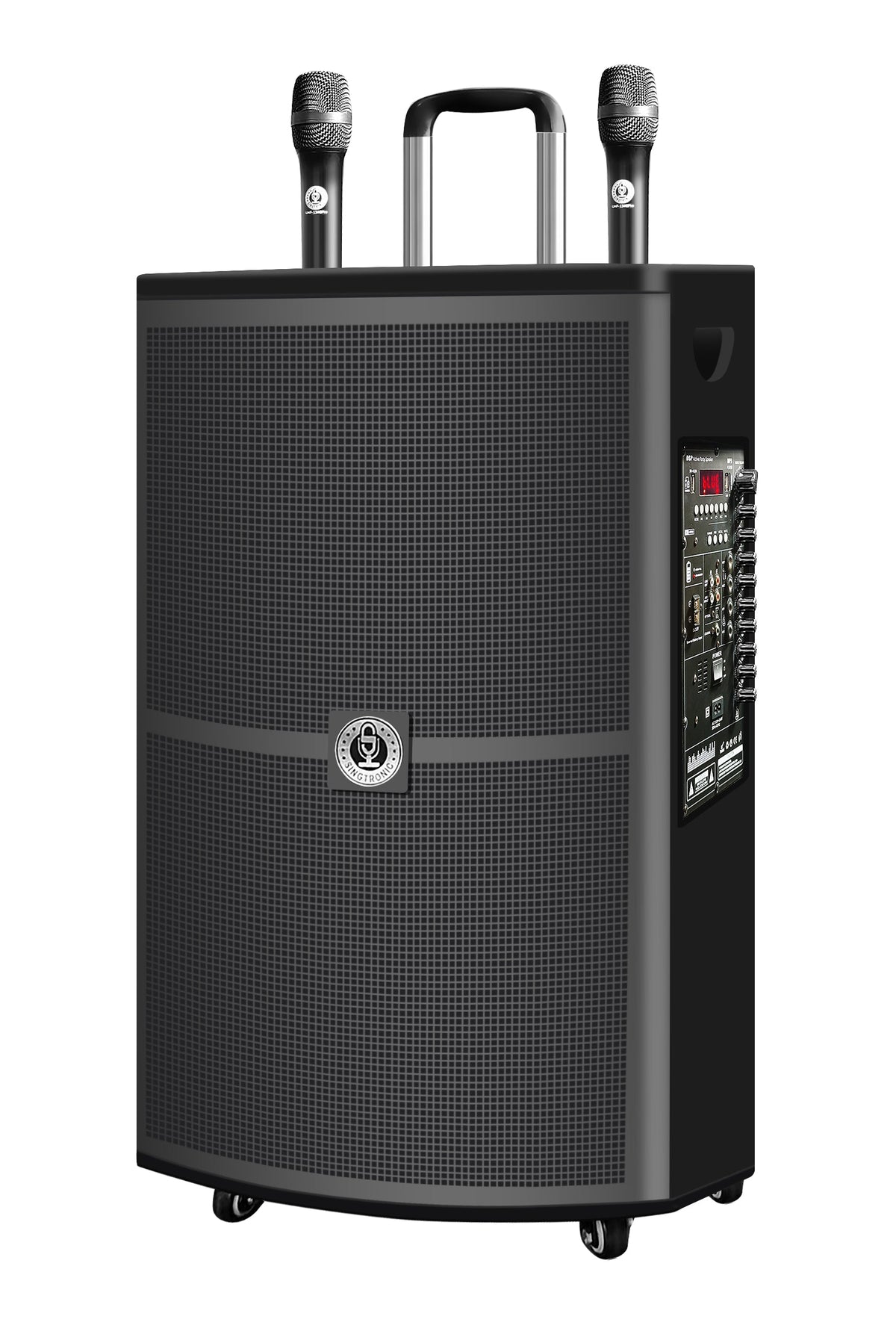 Wireless Karaoke With 15" Rechargeable Professional Mic. DSP 2 Singtronic BT-1500DSP UHF Speaker