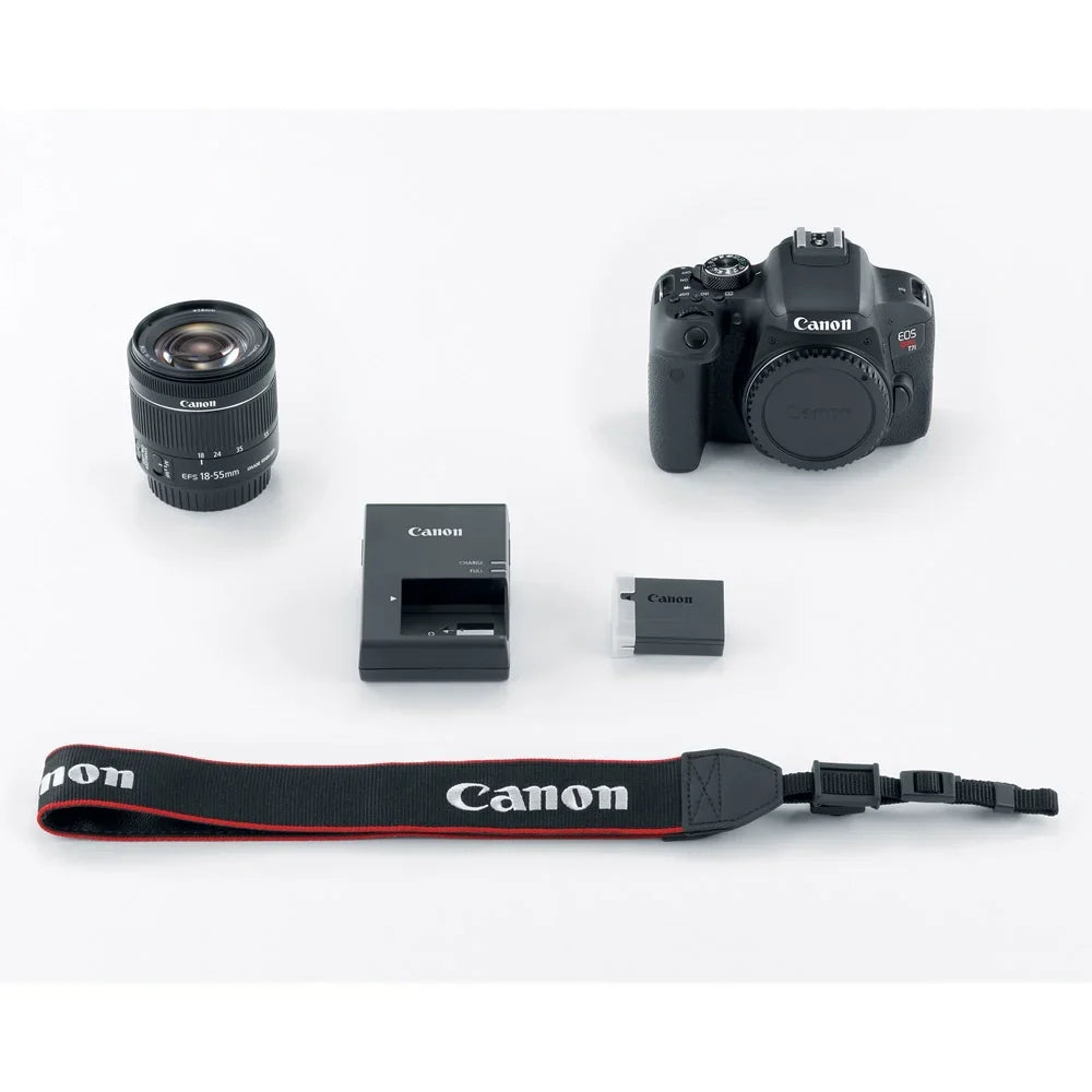 Lens Rebel Flash Memory T7i/800D with Kit 18-55mm EOS & Canon DSLR Camera