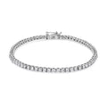 Bracelet Lab Diamond Cttw White Clarity) Color, 7.25" Gold (F-G 2.0 Tennis 14K Classic Grown VS2-SI1