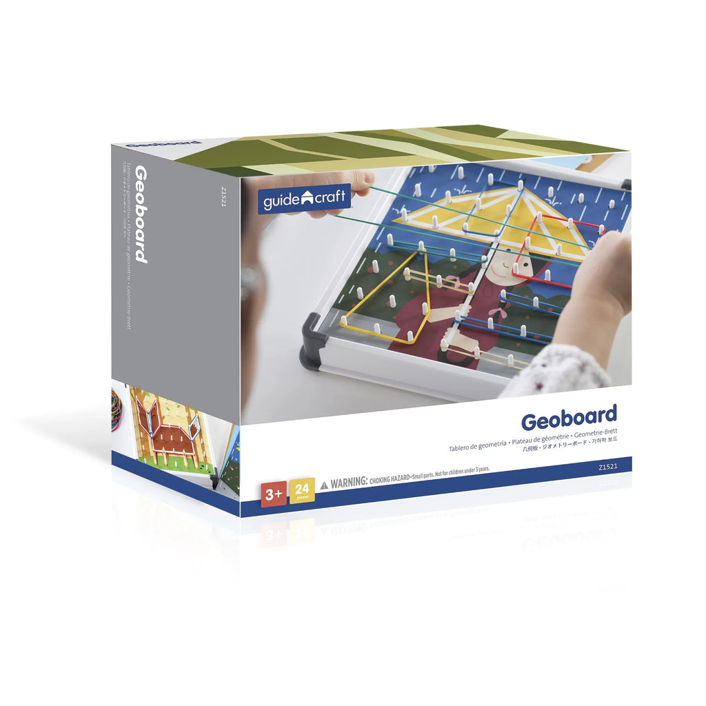 Guidecraft Action Geo Multicolour & Boards, Skill Set