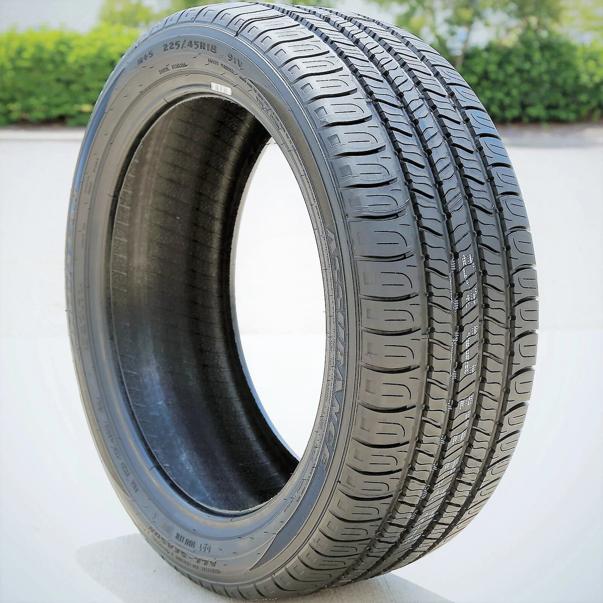 Season 91V 4 Fusion SEL Tires (FOUR) Goodyear of A/S 225/45R18 All-Season Ford All Fits: 2008-12 Toyota Assurance 2012 XLE, Camry Set