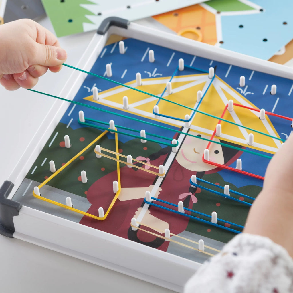 Guidecraft Action Geo Multicolour & Boards, Skill Set