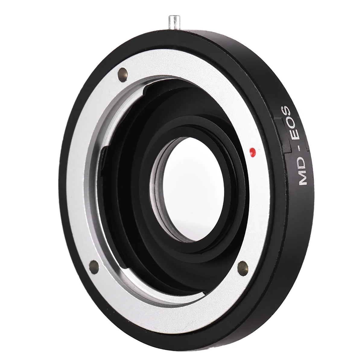 Camera, Lens, to with Mount Lens Minolta Corrective for EF Adapter MD Ring Compatible Canon with Lens Infinity Focus Allows