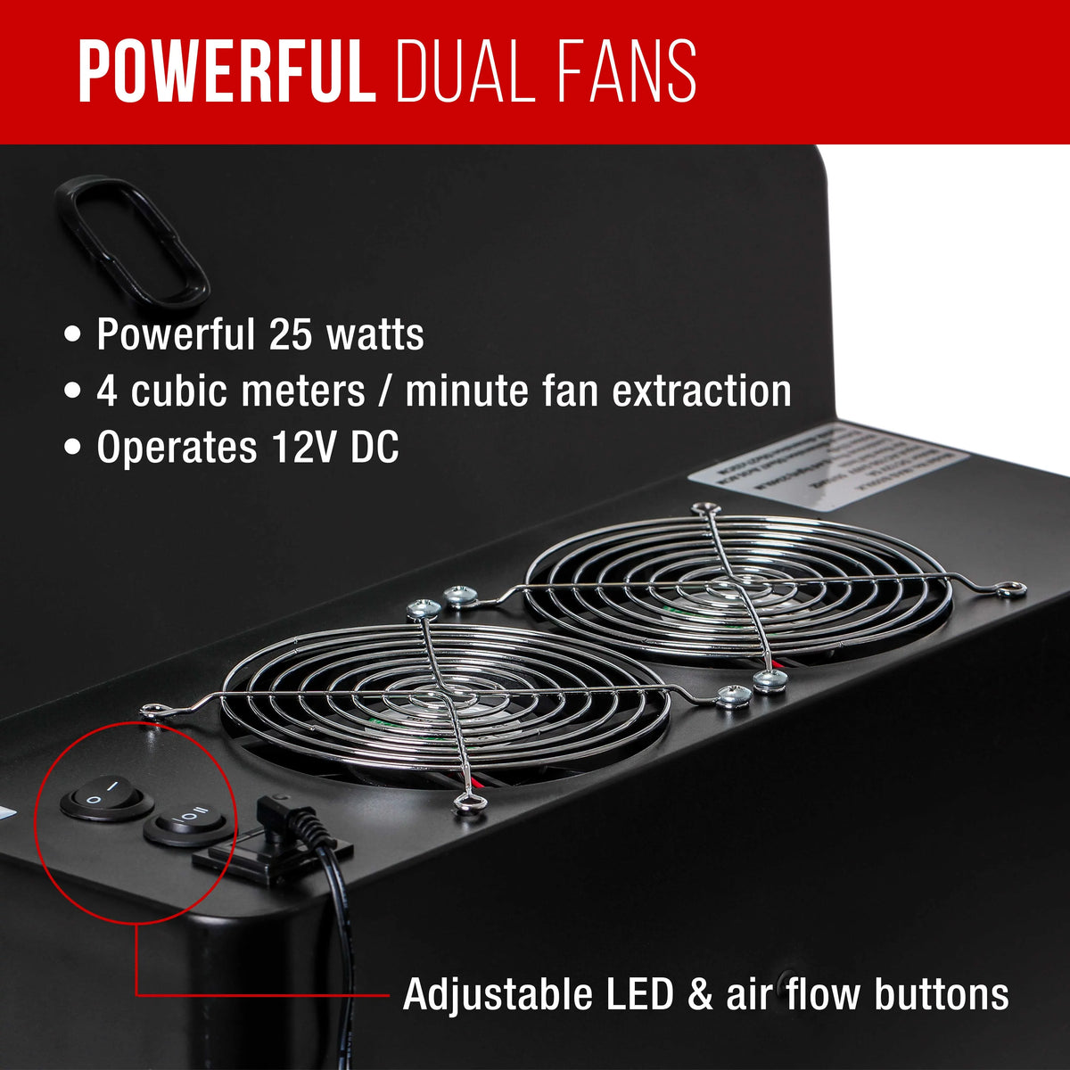 Hose LED Portable, Booth Airbrush (Extends Dual Extension up to Feet) Lights, Kit Spray 5.6 Exhaust Fan, Hobby with