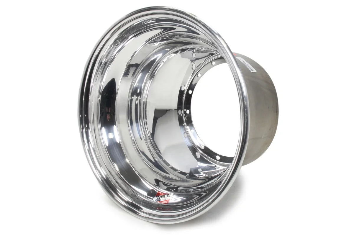 15 10.25 x Racing Half Polished Sprint No-Lock Outer - in. Weld Rim WELP858-5014