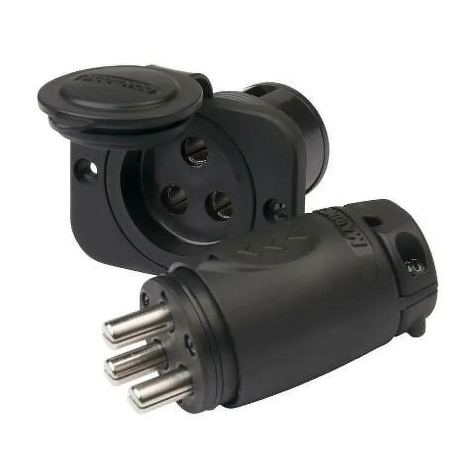 Receptacle 70A & Trolling Marinco 12VCPS3 Plug Motor