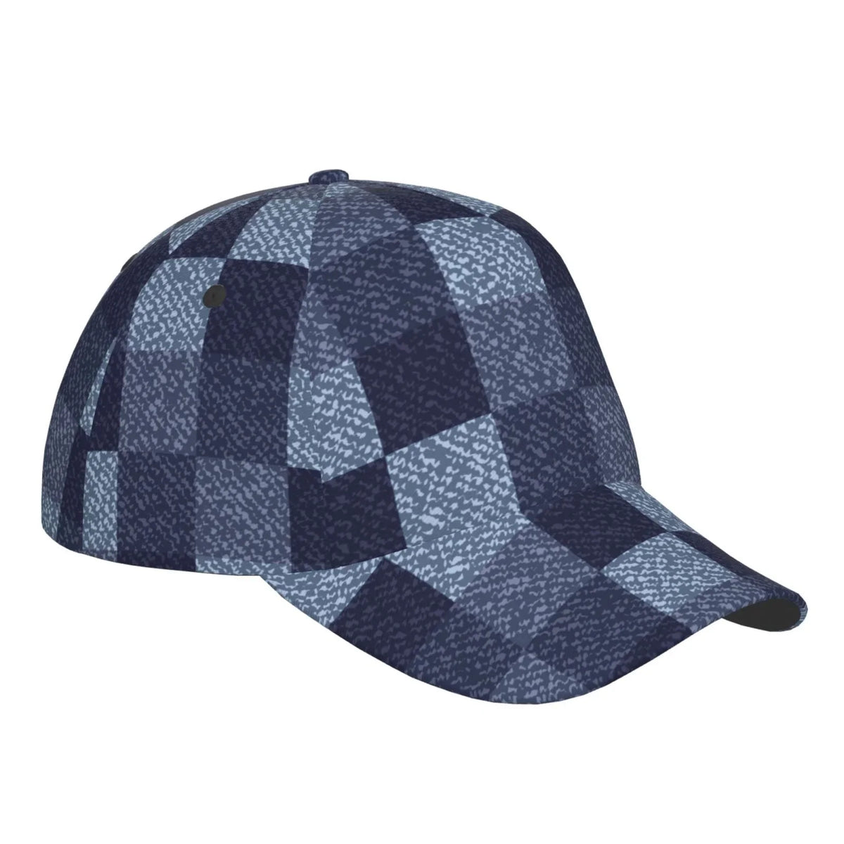 for Size Balery Buffalo Cap Activities Check) Workouts Dad and Running Seasons Baseball Adjustable Outdoor Gingham Hat(Blue All