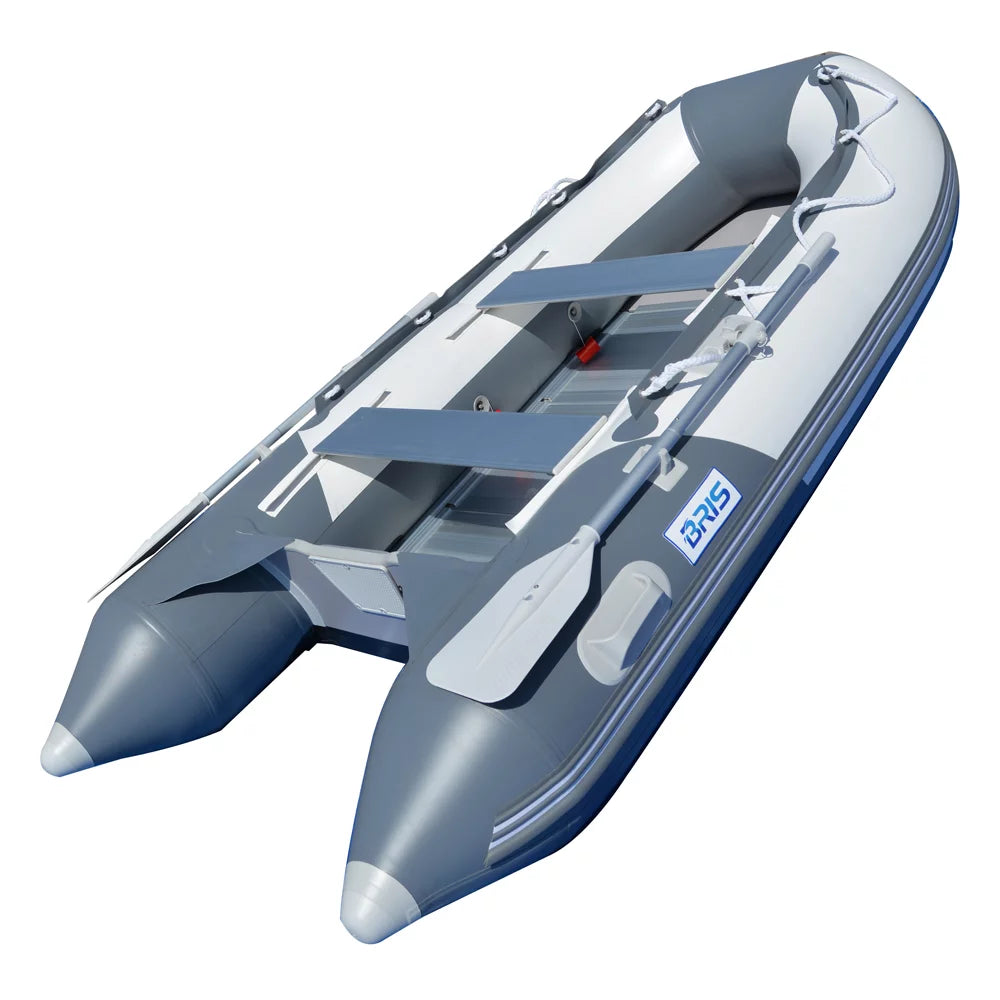 Raft Boat Dinghy floor Aluminum BRIS with Inflatable 9.8 Ft. Tender