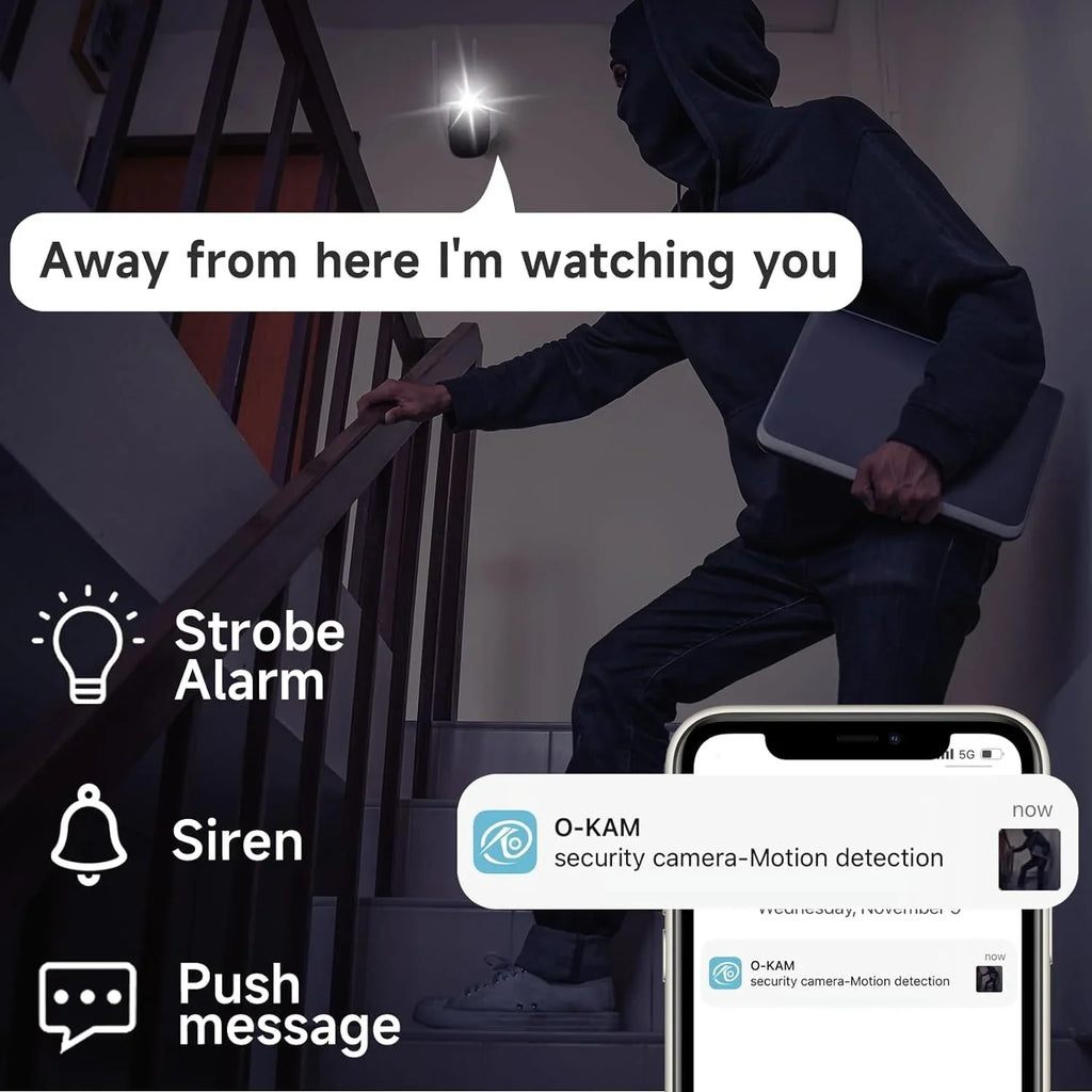 with Surveillance System 2 Siren, Solar WiFi Rraycom Alexa, Vision, Powered Camera Night Solar BW4P-SP-W-4PC Talk, Camera Spotlight BW4PLUS-SP, Security 2K Color Outdoor, Way Compatible with &
