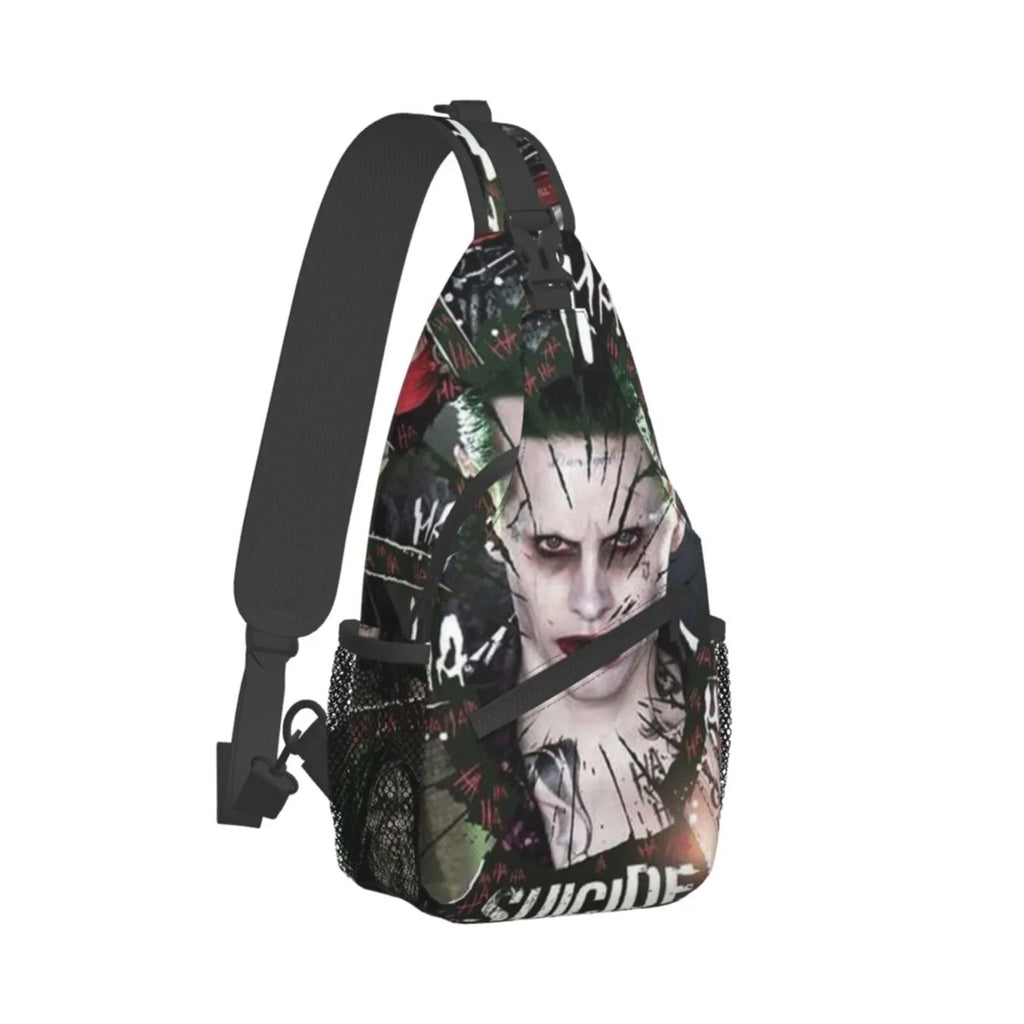 Teen For Diagonally Suicide Chest Women Joker Daypack Squad Men Bag Bags Crossbody Adults Sling Travel Backpack