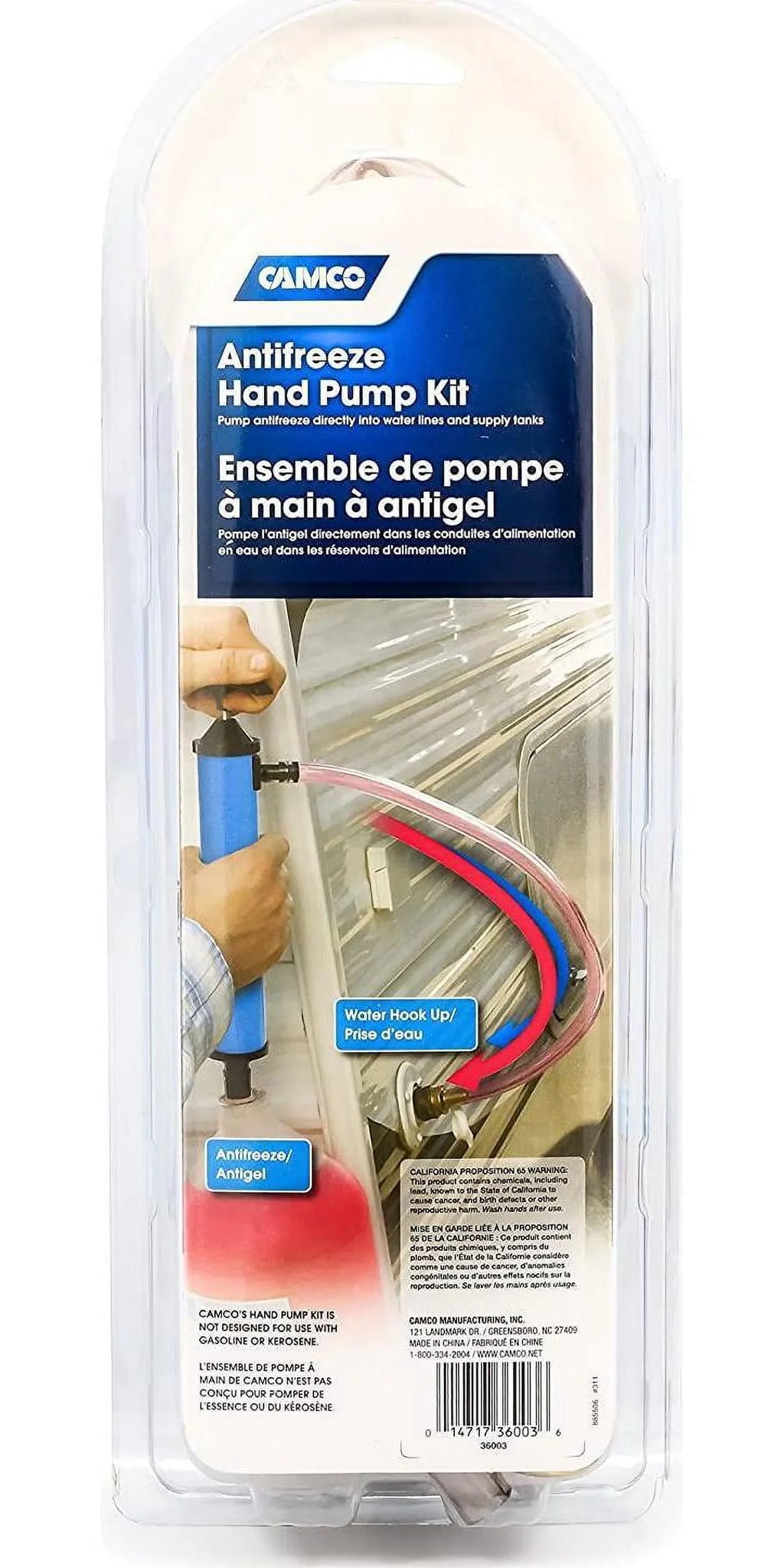 Pump Hand 36003 Kit Camco