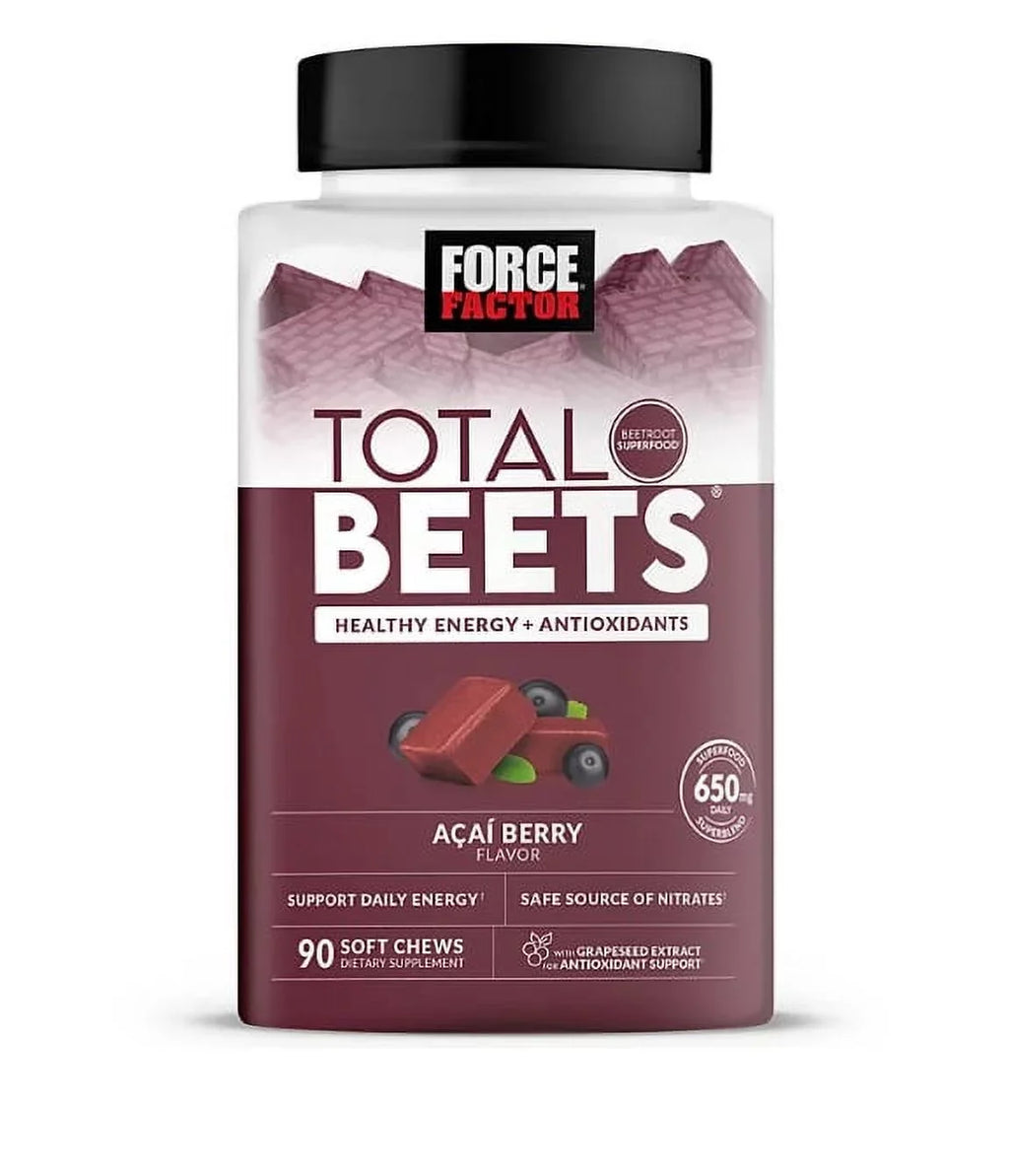 Acai Superfood (90 Berry Total Beet Root Force Soft Beets, Chews, ct.) Factor
