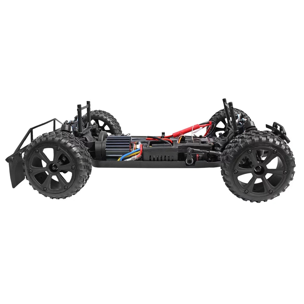 Short Racing Redcat Motor Electric Brushed Truck, RC Course Blue SC Blackout