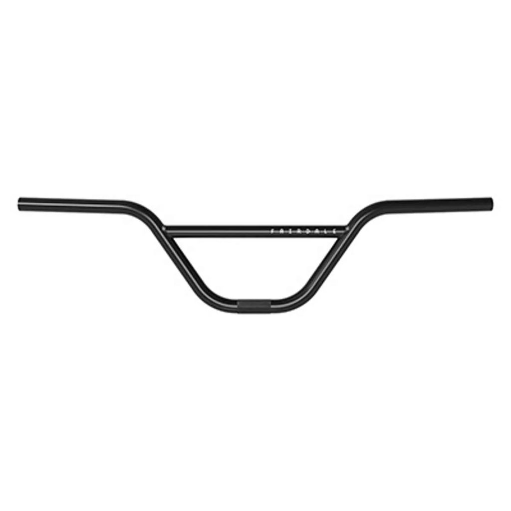 28in 6.25in MX6 Rise Width Chromoly Fairdale Riser Handlebar Clamp 22.2mm Black
