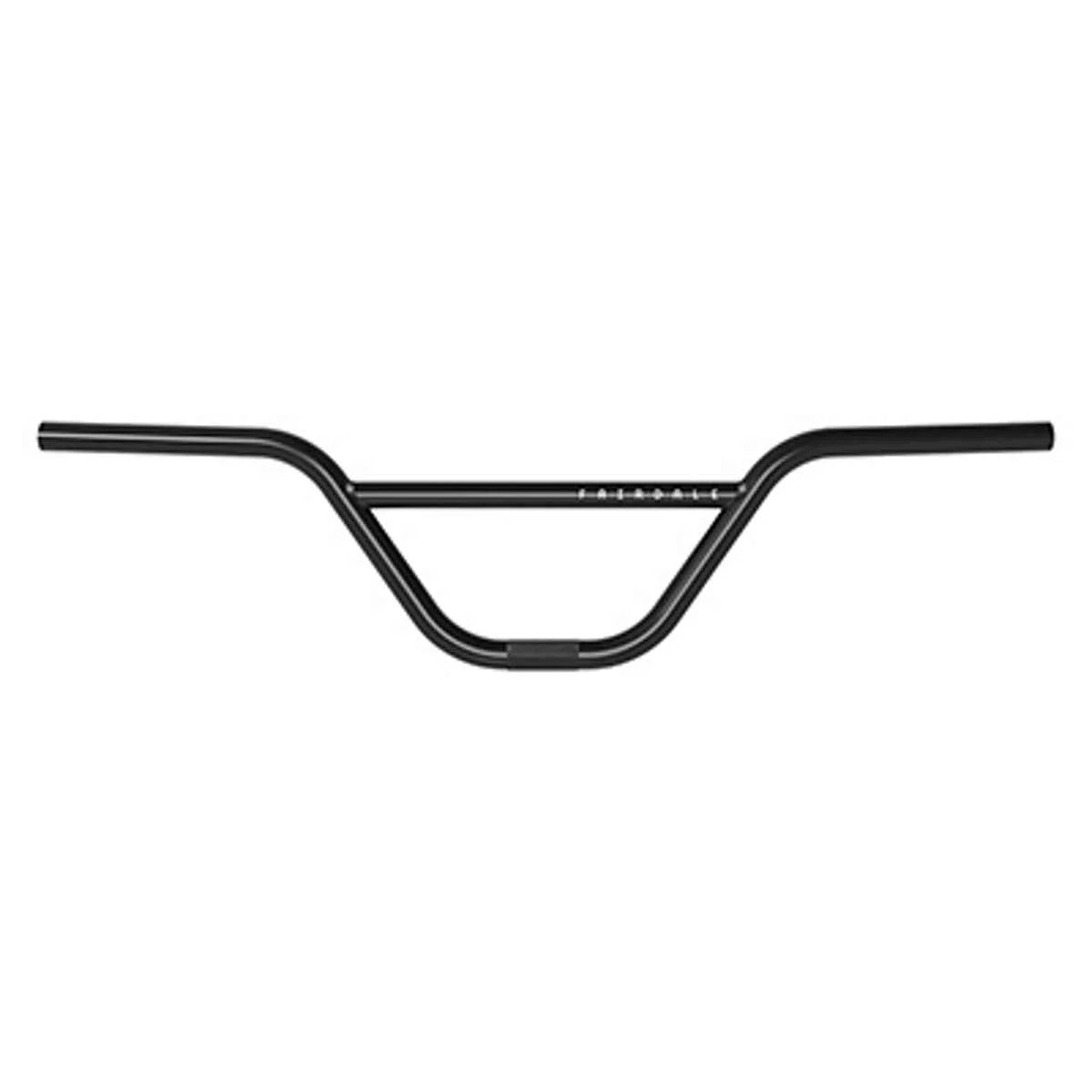 28in 6.25in MX6 Rise Width Chromoly Fairdale Riser Handlebar Clamp 22.2mm Black
