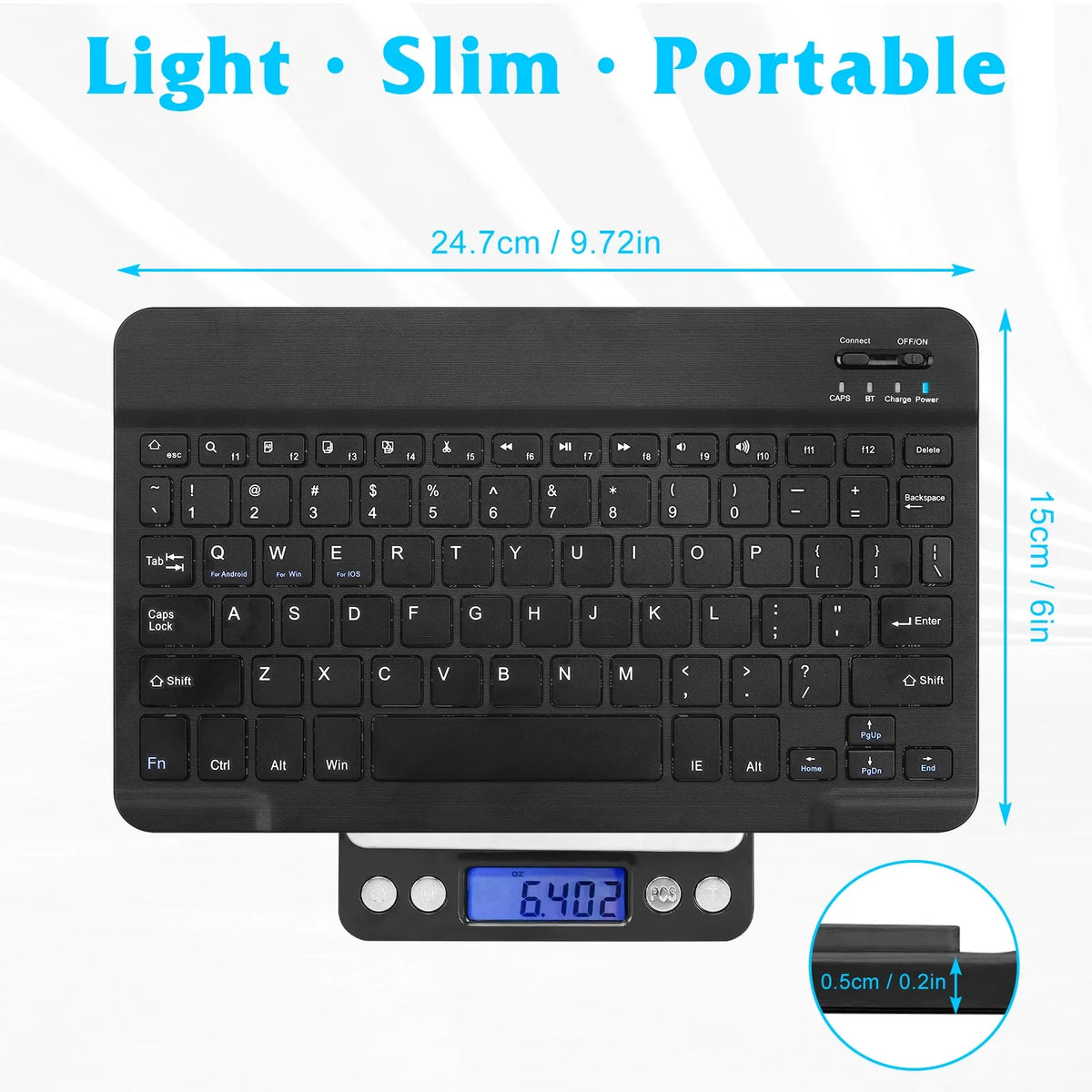 and 5G Pro Rechargeable Axon Combo Bluetooth Mouse Keyboard Mac/Tablet/iPad/PC/Laptop Bluetooth for All Ultra Black and Slim Keyboard - and Mouse Full-Size Ergonomic Enabled ZTE Onyx 30