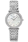 Steel Diamond Watch & Classique Womens L4.515.0.87.6 Longines Grande Stainless La