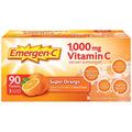 Drink Orange Super Emergen-C mg. Packets 90 C Flavor 1,000 Vitamin Mix,