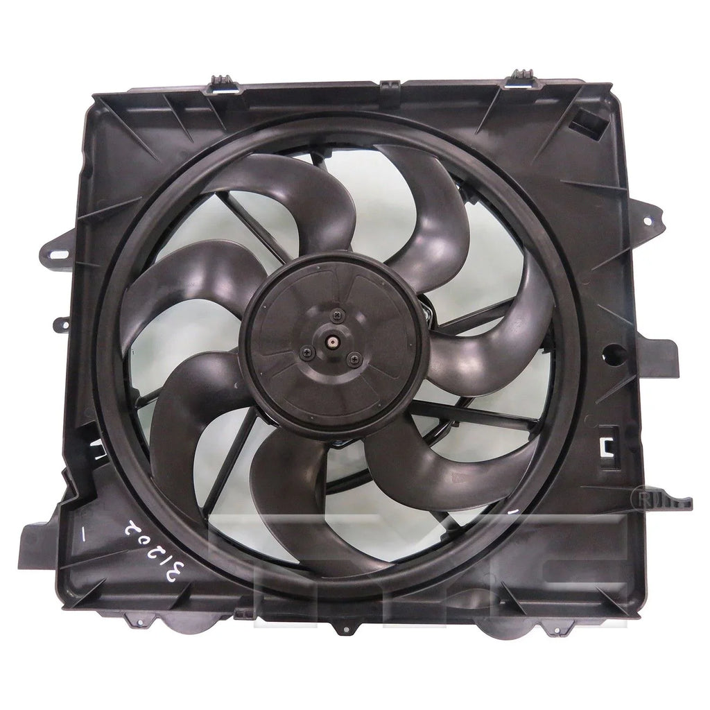 Assembly CADILLAC CADILLAC Condenser SRX Radiator 2009 Fits and CTS, select: Fan 2009-2015 Dual