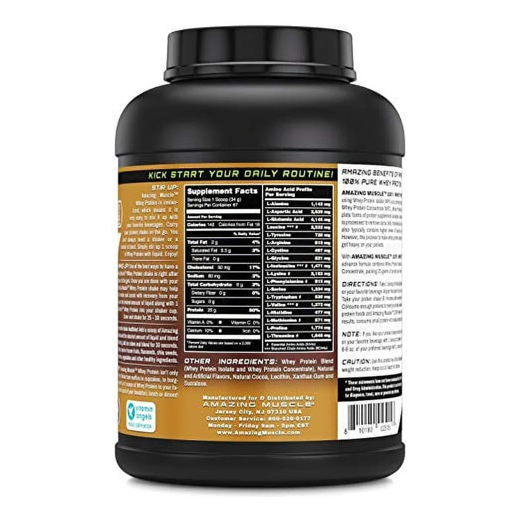 Chocolate Lbs (Isolate Muscle 5 - Concentrate - Amazing Protein Flavor Whey &