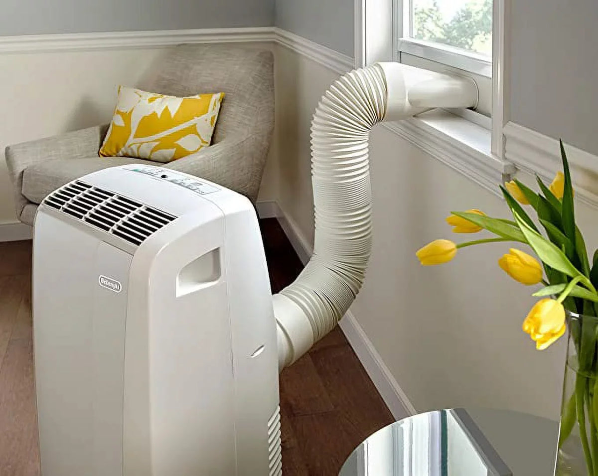 (Refurbished) 6,700 with 3-Speed (10,000 BTU Air BTU ASHRAE) Portable DeLonghi Dehumidifier Restored Conditioner
